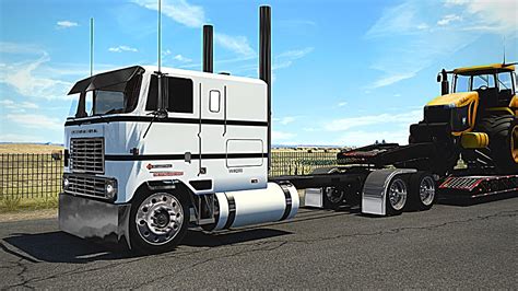 International Cabover Big Detroit Power American Truck Simulator Gameplay Ats