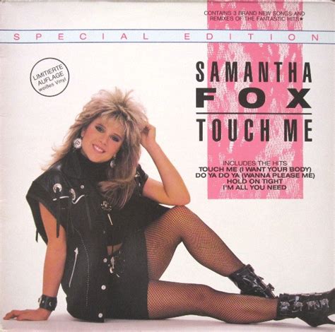 Page 4 Album Touch Me De Samantha Fox