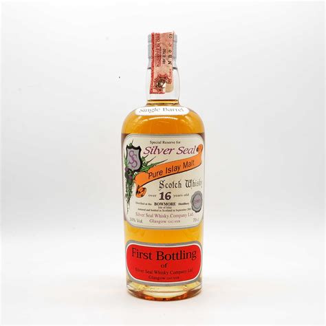 Bowmore 1985 Silver Seal 16 Yo First Bottling 70cl 50 Rhum And Whisky