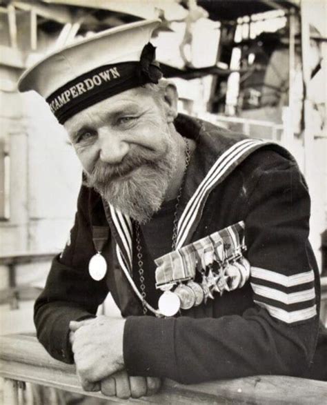 Royal Navy S Oldest Sailor At 59 Years Old In 1975 R Oldschoolcool