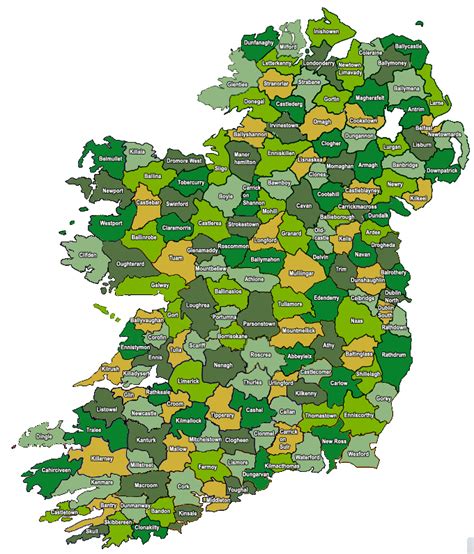 Clan Map Of Ireland Artofit