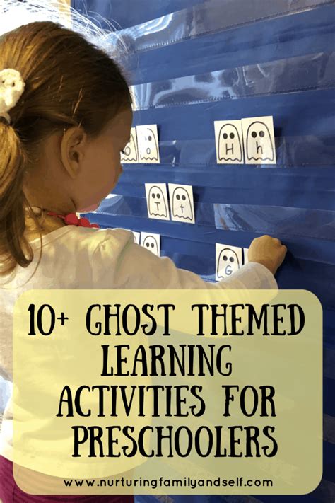 10 Ghost Themed Learning Activities For Preschoolers Nurturing