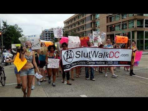 SlutWalk DC 2013 YouTube