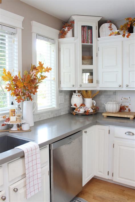 Fall Decor For The Kitchen Clean And Scentsible