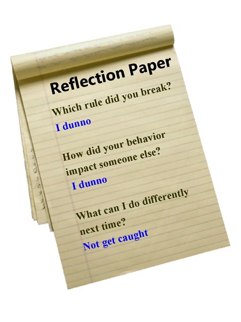 ⚡ What Is A Reflection Paper Example Reflection Paper Writing