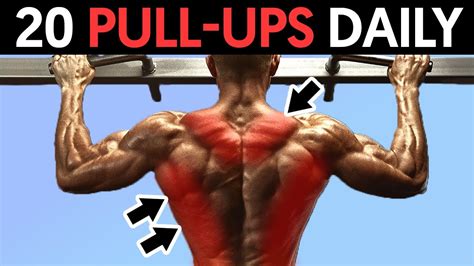 Do 20 Pull Ups Every Day And See What Happens To Your Body Youtube