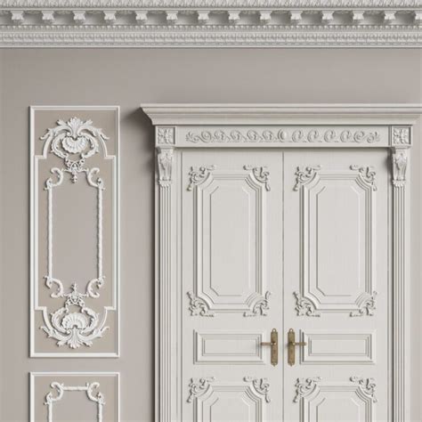 Classic Interior Doors Combining With Different Designs