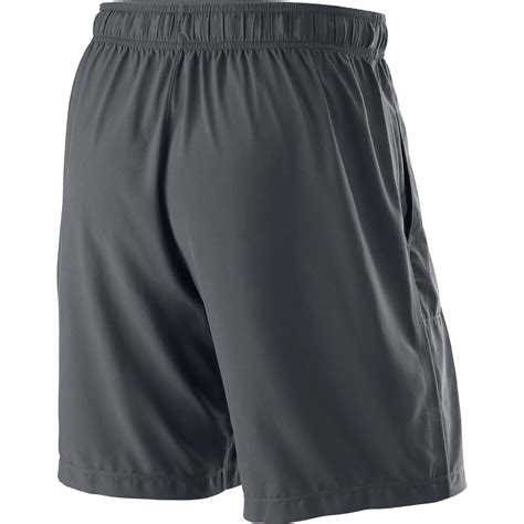 Wilson Mens Woven 8 Inch Shorts Dark Grey