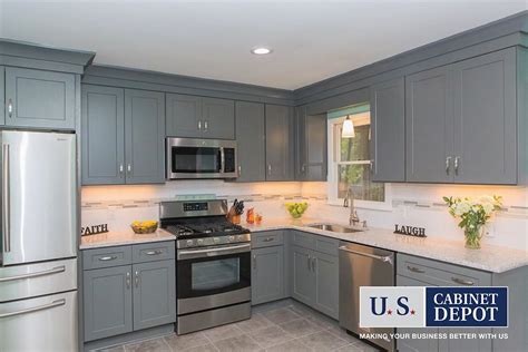 Maybe you would like to learn more about one of these? Buy Shaker Gray RTA (Ready to Assemble) Kitchen Cabinets ...