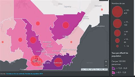 Data concerning confirmed cases, hospitalizations and vaccination are accessible at all times on the gouvernement du québec website données ouvertes (in french only). Visualiser géographiquement la COVID-19 au Québec ...