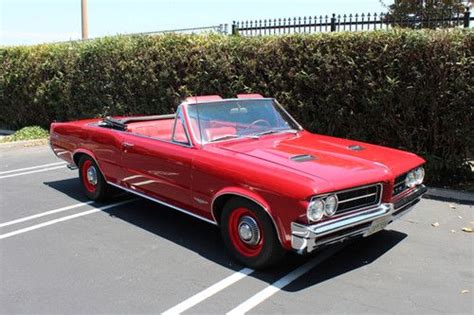 Sell Used 1964 Pontiac Lemansgto Convertible 389 Tri Power 4 Speed In
