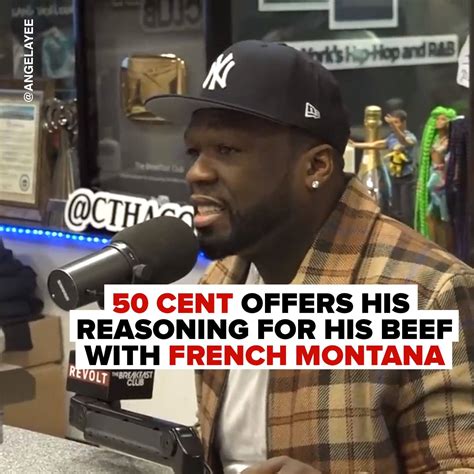 50 cent offers his reasoning for his beef with french montana i think its the drugs 50