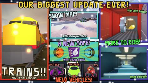 Weapon spawns can be found in both criminal bases, all three. Winter Update | ROBLOX Jailbreak Wiki | FANDOM powered by ...