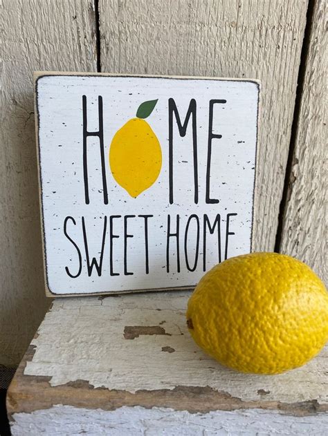 It's one of the most saturated navy blues on our list and is a good choice for a bright for the brightest option in the bunch, consider behr's cayman bay. Lemon signs lemon decor tiered tray sign summer decor ...