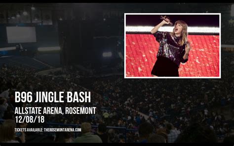 B96 Jingle Bash Tickets 8th December Allstate Arena In Rosemont