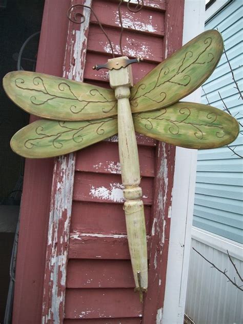 Spindle Dragonfly Yard Art Crafts Garden Crafts Diy Garden Garden