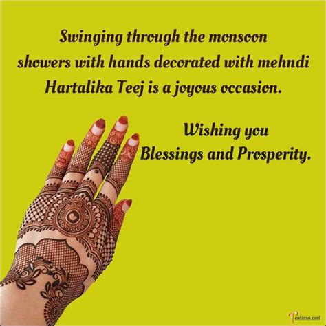 Happy Hartalika Teej Quotes Images Wishes Status Message Greetings