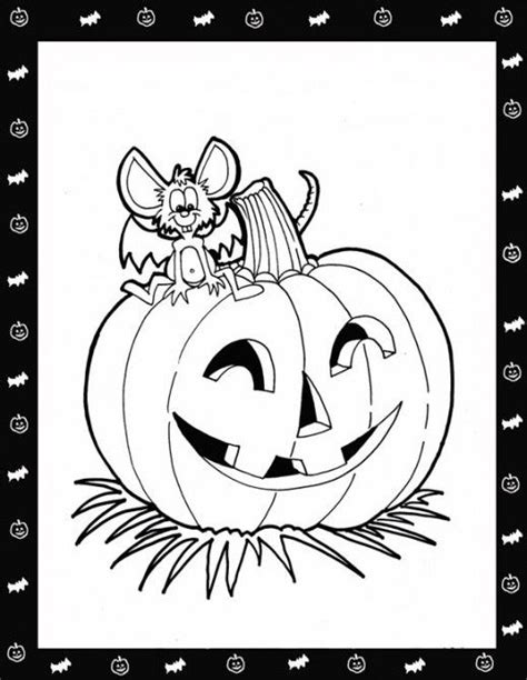 Maybe you would like to learn more about one of these? Pumpkin And Mouse Halloween Coloring Pages To Print Out ...