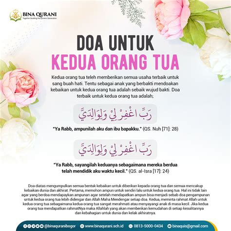 Doa Untuk Kedua Orang Tua Together Building The Quranic Generation Hot Sex Picture