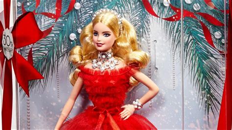 2018 Holiday Barbie Doll Review Youtube