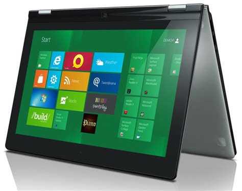 Lenovo Unveils Ideapad Yoga Windows 8 Notebook New All In One Pc