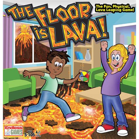 The Floor Is Lava Best Active Play For Ages 5 To 7 Fat Brain Toys