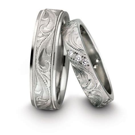 Strikingly Unique Wedding Band Ideas For Couples Bridal Look