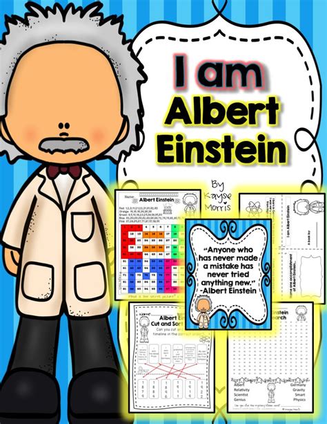 Fun And Interactive Mini Unit Albert Einstein Unit Teaching On Less