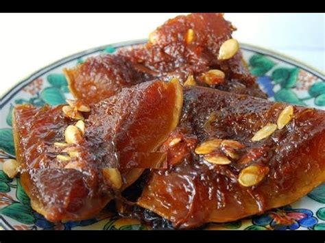 Descubre en este reportaje 20 recetas donde la calabaza es la protagonista. receta CALABAZA con Piloncillo postre dulce tipico ...