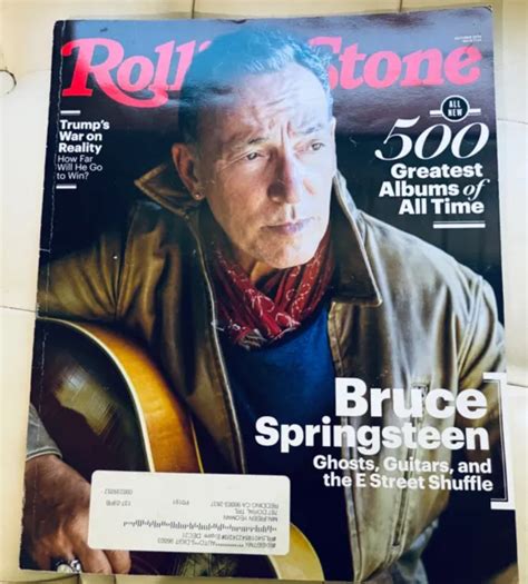 Rolling Stone Magazine Bruce Springsteen 500 Greatest Albums October