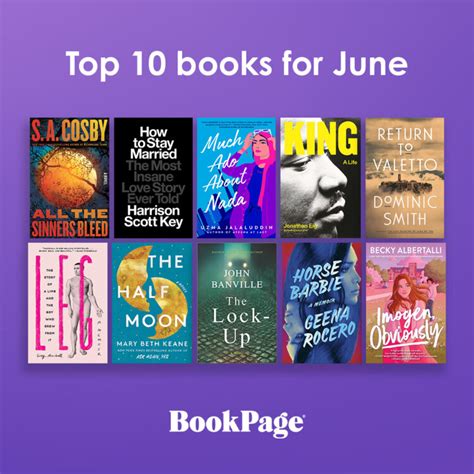 Top 10 Books For June 2023