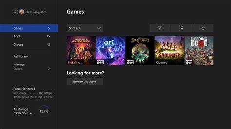 Xbox One Console Update Makes It Easier To Manage Your Digital Games