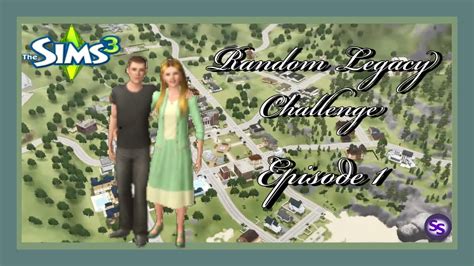 1 Sims 3 Random Legacy Challenge Gen 1 Episode 1 Youtube