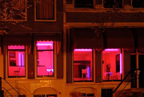 amsterdam s first female mayor set to end red light district human window displays the