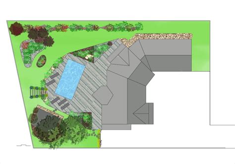 Cabane en rondins de bureau de jardin contemporaine, peinte en gris, avec débarras intégral et porte hublot amusant. Plan de jardin : des exemples pour aménager son extérieur ...