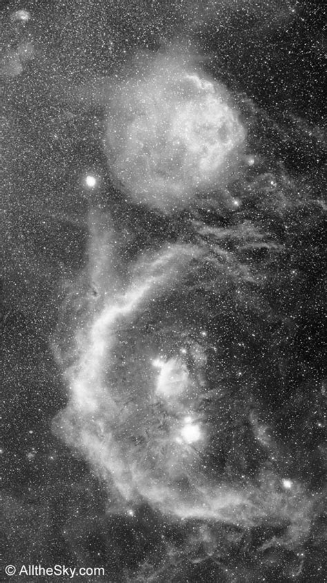 Orion In H Alpha Nebulae Digital Images Of The Sky