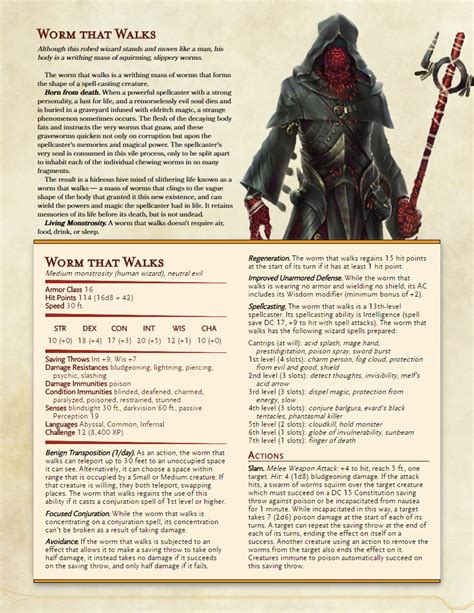Unearthed Arcana Dungeons And Dragons E Dnd Dragons Dungeons And Dragons Homebrew Monster