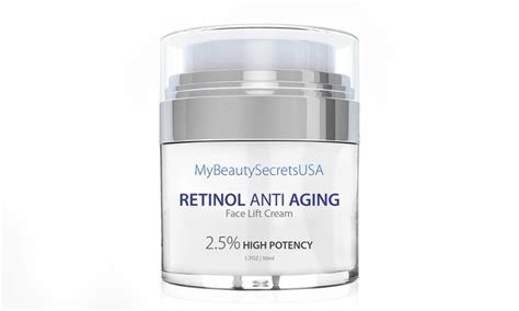 Anti Aging Cream With Retinol My Beauty Secrets Groupon