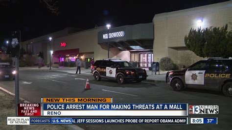 Man Arrested After Making Threats At Reno Mall Youtube