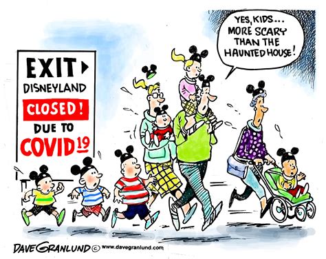 Om nom is here to present you six awesome ideas that will make your time at home more exciting! Granlund cartoon: Disneyland closes as COVID-19 precaution ...