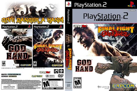 GOD HAND CUSTOM REPLACEMENT ART COVER ONLY PLAYSTATION 2 PS2 NO GAME