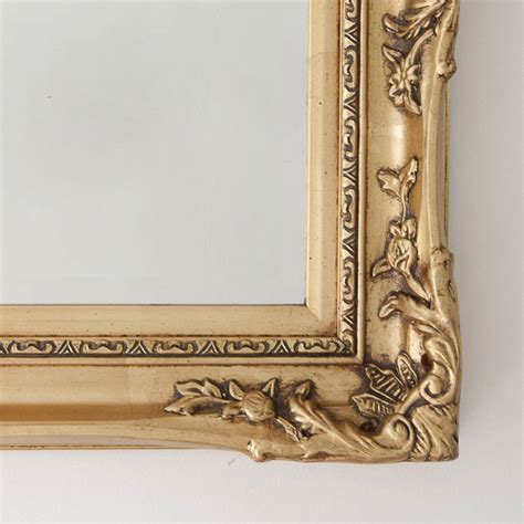 Sculptural wall art that is also a stylish mirror. elegant gold mirror by decorative mirrors online | notonthehighstreet.com