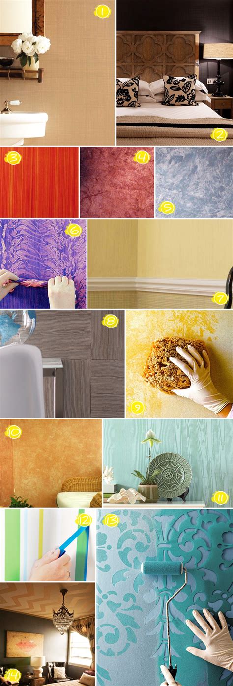 Textured Wall Painting Ideas From Faux Wood To Linen Effects Home