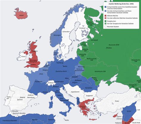 Map Of Europe In 1942 Secretmuseum