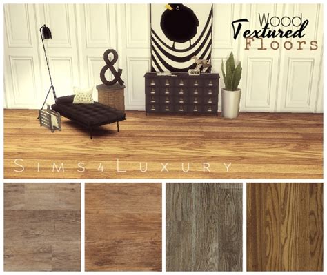 Wood Textured Floors Set 1 At Sims4 Luxury Sims 4 Updates