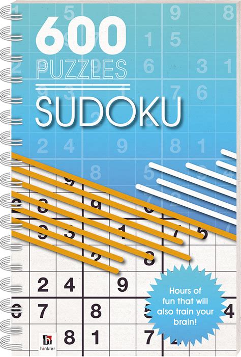 600 Puzzles Sudoku Sudoku Puzzles Adults Hinkler
