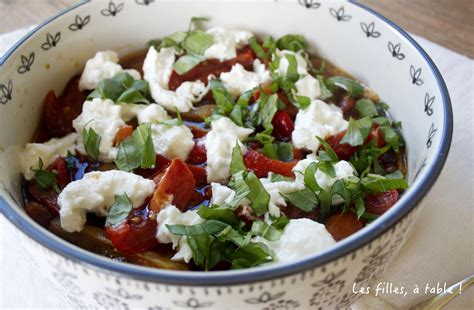 Salade cuite aux tomates et poivrons