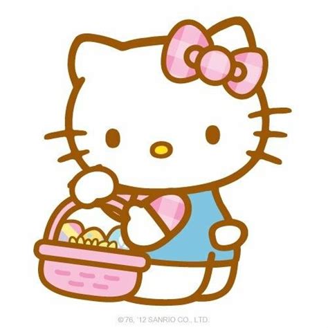 Hello Kitty Easter Clipart At Getdrawings Free Download