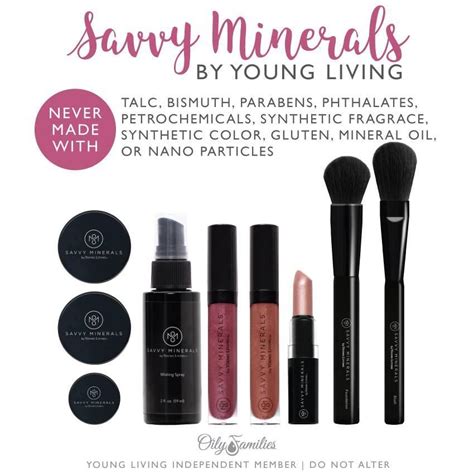Savvy Mineral Makeup By Young Living Create Your Own Started Kit