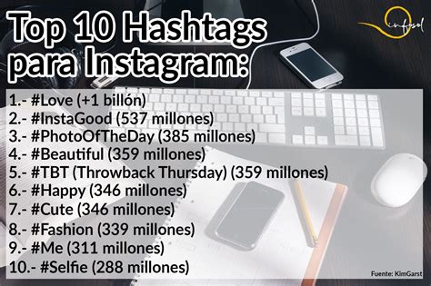 ¡los Hashtags Más Populares En Instagram En Todo El Mundo Tomanota Y Aprovéchalos Instagram